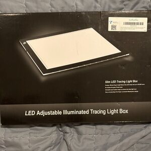 LED Adjustable Illuminated Tracing Light Box - White